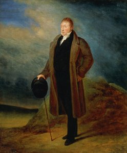 Portret van Generaal La Fayette in burgerkleding, 1824